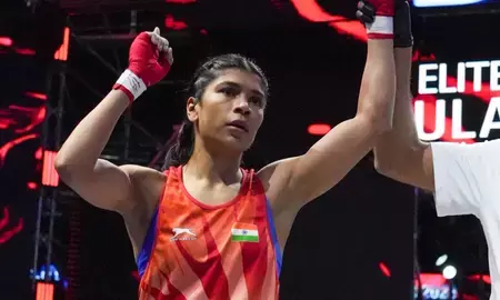 निखत जरीन कॉमनवेल्थ और एशियन गेम्स 2026 से बाहर हुईं निखत जरीन कॉमनवेल्थ और एशियन गेम्स 2026 से बाहर हुईं