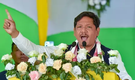 मेघालय की अर्थव्यवस्था पांच वर्षों में दोगुनी हुई: मुख्यमंत्री संगमा मेघालय की अर्थव्यवस्था पांच वर्षों में दोगुनी हुई: मुख्यमंत्री संगमा