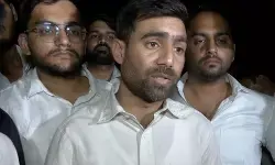 इस लड़ाई को मजबूती से लड़ेंगे, नीट पेपर लीक मामले को लेकर एनएसयूआई का विरोध प्रदर्शन