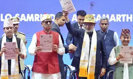 केंद्रीय मंत्री ज्योतिरादित्य सिंधिया ने सिक्किम के 51वें राज्य स्थापना दिवस समारोह में लिया भाग