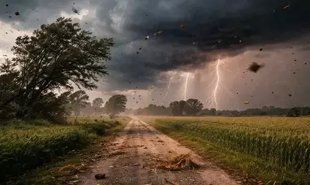 देश के कई राज्यों में आंधी-तूफान और तेज हवाओं का अलर्ट, जानें मौसम का हाल