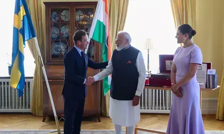 आतंकवाद के खिलाफ लड़ाई में भारत को स्वीडन का समर्थन, प्रधानमंत्री मोदी ने जताया आभार आतंकवाद के खिलाफ लड़ाई में भारत को स्वीडन का समर्थन, प्रधानमंत्री मोदी ने जताया आभार