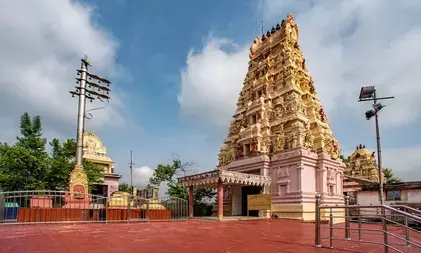 जमशेदपुर में जगत की अधिष्ठात्री का भव्य मंदिर: 64 फीट ऊंचा राजगोपुरम, दर्शन मात्र से दूर होते हैं कष्ट