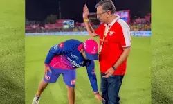 15 साल के वैभव सूर्यवंशी के कायल हुए LSG मालिक संजीव गोयनका, जीत के बाद मुलाकात ने खींचा ध्यान 15 साल के वैभव सूर्यवंशी के कायल हुए LSG मालिक संजीव गोयनका, जीत के बाद मुलाकात ने खींचा ध्यान