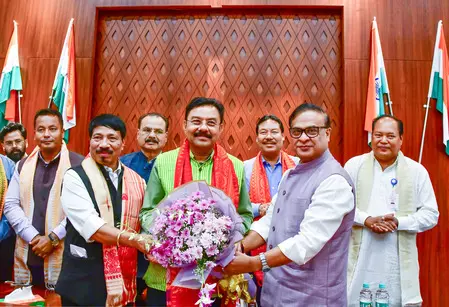 असम विधानसभा के नए स्पीकर रंजीत कुमार दास बोले, सत्ता और विपक्ष दोनों का विश्वास लेकर करूंगा काम असम विधानसभा के नए स्पीकर रंजीत कुमार दास बोले, सत्ता और विपक्ष दोनों का विश्वास लेकर करूंगा काम