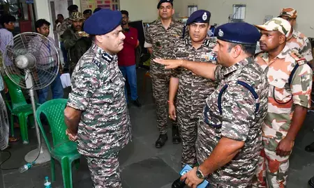 पश्चिम बंगाल के फाल्टा सीट पर दोबारा मतदान आज, 285 बूथों पर भारी संख्या में केंद्रीय बल तैनात पश्चिम बंगाल के फाल्टा सीट पर दोबारा मतदान आज, 285 बूथों पर भारी संख्या में केंद्रीय बल तैनात