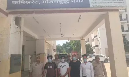 ग्रेटर नोएडा : दीपक हत्याकांड के फरार आरोपियों से पुलिस की मुठभेड़, दो बदमाश गोली लगने से घायल ग्रेटर नोएडा : दीपक हत्याकांड के फरार आरोपियों से पुलिस की मुठभेड़, दो बदमाश गोली लगने से घायल