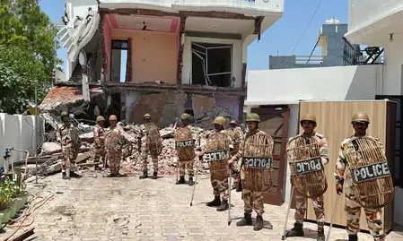 जम्मू में नशा तस्करों पर बड़ी कार्रवाई, 4 करोड़ की तीन संपत्तियां ध्वस्त जम्मू में नशा तस्करों पर बड़ी कार्रवाई, 4 करोड़ की तीन संपत्तियां ध्वस्त