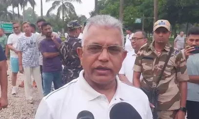 फाल्टा उपचुनाव को लेकर मंत्री दिलीप घोष बोले- टीएमसी के लोग भाग गए