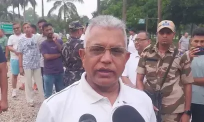 फाल्टा उपचुनाव को लेकर मंत्री दिलीप घोष बोले- टीएमसी के लोग भाग गए फाल्टा उपचुनाव को लेकर मंत्री दिलीप घोष बोले- टीएमसी के लोग भाग गए