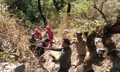 चमोली में भीषण सड़क हादसा: 400 मीटर गहरी खाई में गिरी ईको वैन, 3 लोगों की दर्दनाक मौत चमोली में भीषण सड़क हादसा: 400 मीटर गहरी खाई में गिरी ईको वैन, 3 लोगों की दर्दनाक मौत