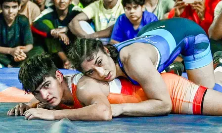 एशियन गेम्स के सिलेक्शन ट्रायल में विनेश फोगाट ने 7-1 से जीता पहला मुकाबला