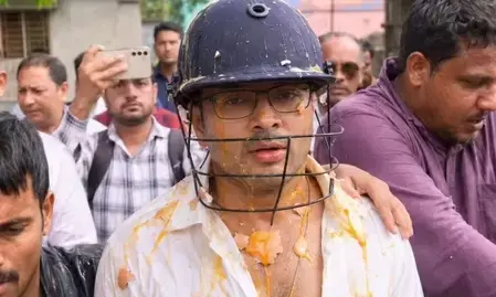 कोलकाता में भारी बवाल: सोनारपुर में अभिषेक बनर्जी का विरोध, थप्पड़ मारे गए और फेंके गए अंडे