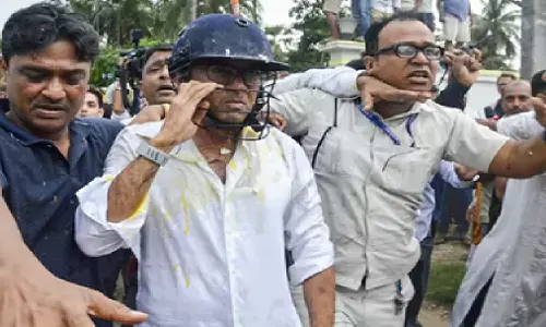 अभिषेक बनर्जी पर हमले के मामले में 5 गिरफ्तार, हुगली में टीएमसी का जोरदार प्रदर्शन