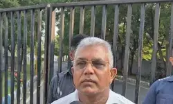दिलीप घोष का ममता पर तंज, बोले-जबरन प्रदर्शन में पार्टी के ही सांसद और विधायक शामिल नहीं हुए