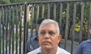 दिलीप घोष का ममता पर तंज, बोले-जबरन प्रदर्शन में पार्टी के ही सांसद और विधायक शामिल नहीं हुए