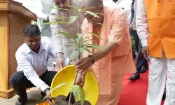 विश्व पर्यावरण दिवस पर सीएम योगी ने अपने आवास पर लगाया पौधा, बोले-पर्यावरण बचेगा तो प्रकृति बचेगी