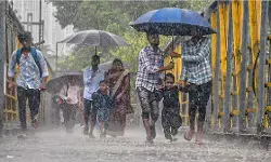 महाराष्ट्र तक पहुंचा मॉनसून, यूपी-बिहार समेत 16 राज्यों में बारिश और आंधी का अलर्ट महाराष्ट्र तक पहुंचा मॉनसून, यूपी-बिहार समेत 16 राज्यों में बारिश और आंधी का अलर्ट