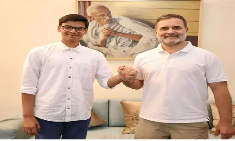 सीबीएसई परीक्षा प्रणाली पर उठे सवाल, राहुल गांधी ने छात्र सार्थक और निसर्ग की सराहना की