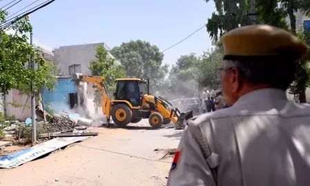 राजस्थान: जयपुर में अतिक्रमण हटाने से पहले प्रशासन का बड़ा एक्शन, कानून-व्यवस्था के लिए इंटरनेट सेवाएं बंद राजस्थान: जयपुर में अतिक्रमण हटाने से पहले प्रशासन का बड़ा एक्शन, कानून-व्यवस्था के लिए इंटरनेट सेवाएं बंद