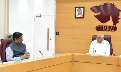 गुजरात के मुख्यमंत्री ने सिंचाई के लिए नर्मदा नहर का पानी शीघ्र छोड़ने का आदेश दिया