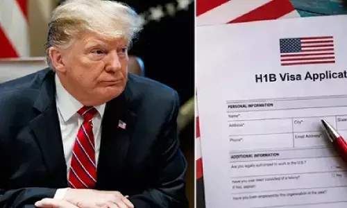 H-1B वीजा पर ट्रंप प्रशासन को बड़ा झटका, 1 लाख डॉलर अतिरिक्त फीस को अदालत ने बताया गैरकानूनी H-1B वीजा पर ट्रंप प्रशासन को बड़ा झटका, 1 लाख डॉलर अतिरिक्त फीस को अदालत ने बताया गैरकानूनी