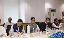 नीति आयोग की बैठक में त्रिपुरा का विजन 2047 पेश, सीएम ने कनेक्टिविटी और विकास परियोजनाओं पर मांगा सहयोग