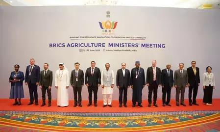 वैश्विक मंच पर भारत की बड़ी पहल: ब्रिक्स देशों से छोटे किसानों को सशक्त बनाने और खाद्य सुरक्षा सुनिश्चित करने का किया आग्रह वैश्विक मंच पर भारत की बड़ी पहल: ब्रिक्स देशों से छोटे किसानों को सशक्त बनाने और खाद्य सुरक्षा सुनिश्चित करने का किया आग्रह