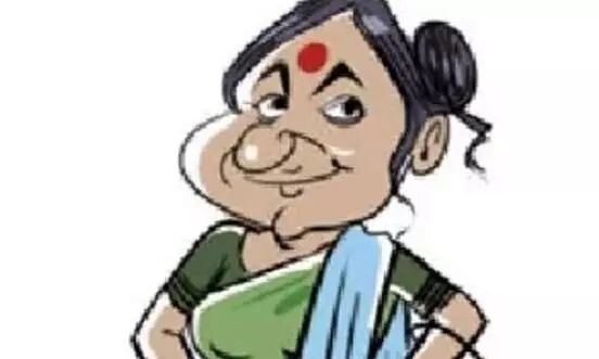 घर हमारा, हुकूमत बाई की! घर हमारा, हुकूमत बाई की!