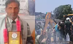 देहरादून में युवक की पीट-पीटकर हत्या के बाद बवाल, आरोपी के मकान पर चला बुलडोजर, इलाके में भारी तनाव
