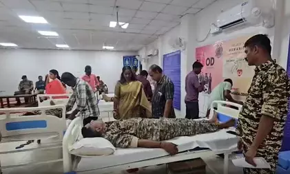 रायगडा में रक्त की कमी को दूर करने के लिए आगे आई सीआरपीएफ रायगडा में रक्त की कमी को दूर करने के लिए आगे आई सीआरपीएफ