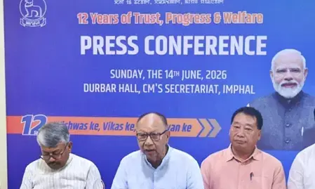 प्रधानमंत्री मोदी की पहलों से मणिपुर को पिछले 12 सालों में बहुत फायदा हुआ है: मुख्यमंत्री सिंह