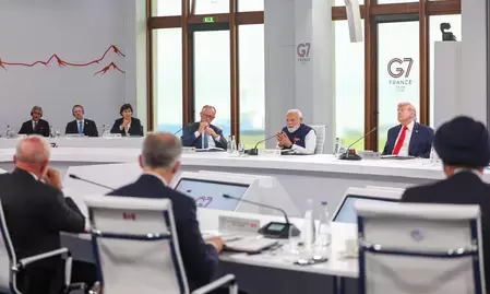 जी-7 शिखर सम्मेलन में पीएम मोदी का संदेश, भरोसे और समानता पर आधारित हो वैश्विक साझेदारी