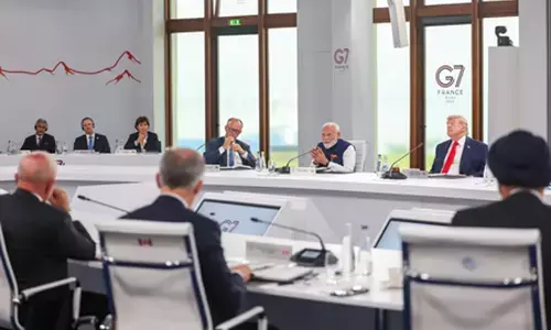 जी-7 सम्मेलन में पीएम मोदी बोले, साझेदारी सम्मान पर आधारित होनी चाहिए, निर्भरता पर नहीं