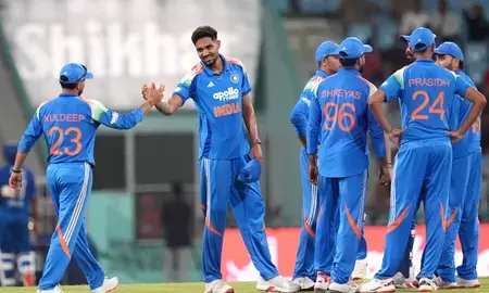 भारत ने दूसरे वनडे में अफगानिस्तान को 170 रन से हराया, सीरीज में 2-0 से आगे टीम इंडिया भारत ने दूसरे वनडे में अफगानिस्तान को 170 रन से हराया, सीरीज में 2-0 से आगे टीम इंडिया