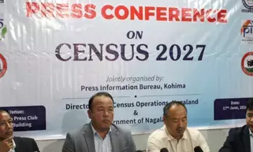 नागालैंड: जनगणना 2027 के लिए तैयारी पूरी, 6100 से अधिक कर्मियों को दिया गया प्रशिक्षण नागालैंड: जनगणना 2027 के लिए तैयारी पूरी, 6100 से अधिक कर्मियों को दिया गया प्रशिक्षण