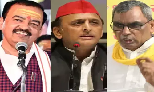 अब यूपी की सियासत में नई हलचल, सपा में टूट की चर्चा तेज, 25-27 सांसदों के जाने के दावे पर छिड़ी जुबानी जंग