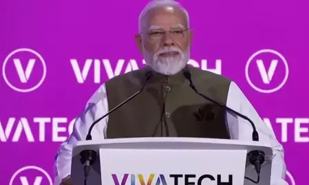 भारत और यूरोप के टेक इकोसिस्टम को करीब लाने में फ्रांस निभा रहा ब्रिज की भूमिका : पीएम मोदी भारत और यूरोप के टेक इकोसिस्टम को करीब लाने में फ्रांस निभा रहा ब्रिज की भूमिका : पीएम मोदी