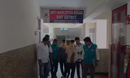 दिल्ली में एंटी-नारकोटिक्स स्क्वाड ने नशीले पदार्थों की अंतरराज्यीय सप्लाई चेन का किया भंडाफोड़