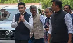 आप छोड़ने के बाद पहली बार पंजाब पहुंचे राघव चड्ढा, भाजपा अध्यक्ष नितिन नवीन की बैठक में हुए शामिल