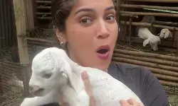 भूमि पेडनेकर बनीं फॉर्म गर्ल, दो हफ्ते  प्रकृति के बीच बिताये, नन्हें बकरियों के साथ शेयर की खुशियां