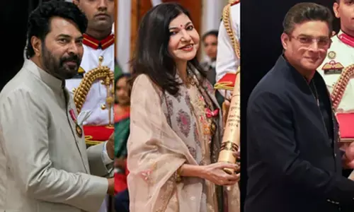 राष्ट्रपति ने 65 हस्तियों को पद्म पुरस्कारों से किया सम्मानित, रोहित शर्मा, आर माधवन, अलका याग्निक और ममूटी तक शामिल