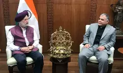 हरदीप सिंह पुरी ने ईरान के तेल मंत्री से की तेहरान और नई दिल्ली के बीच ऊर्जा संबंधों को मजबूत करने पर चर्चा हरदीप सिंह पुरी ने ईरान के तेल मंत्री से की तेहरान और नई दिल्ली के बीच ऊर्जा संबंधों को मजबूत करने पर चर्चा
