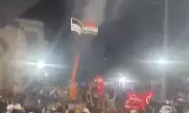 उज्जैन: मुहर्रम जुलूस में स्टंट का वीडियो वायरल होने के बाद चार लोगों पर केस दर्ज उज्जैन: मुहर्रम जुलूस में स्टंट का वीडियो वायरल होने के बाद चार लोगों पर केस दर्ज