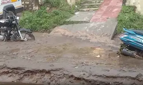 उत्तराखंड: चमोली में अतिवृष्टि बनी आफत, सड़कों और दुकानों में भरा मलबा और पत्थर