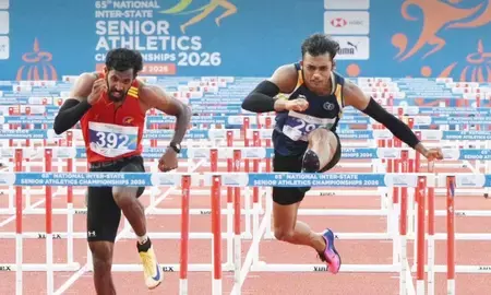इंटर-स्टेट एथलेटिक्स: तीसरे दिन ट्रिपल जंपर्स का शानदार प्रदर्शन, यहां देखें नतीजे इंटर-स्टेट एथलेटिक्स: तीसरे दिन ट्रिपल जंपर्स का शानदार प्रदर्शन, यहां देखें नतीजे