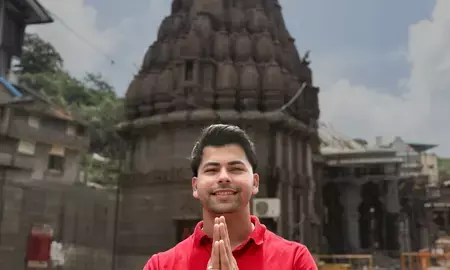 सिद्धार्थ निगम ने परिवार संग किए भीमाशंकर के दर्शन, बोले- हर हर महादेव
