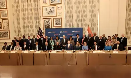 भारत और अमेरिका व्यापार समझौते में हलचल हुई तेज, यूएसआईएसपीएफ ने जताया भरोसा भारत और अमेरिका व्यापार समझौते में हलचल हुई तेज, यूएसआईएसपीएफ ने जताया भरोसा