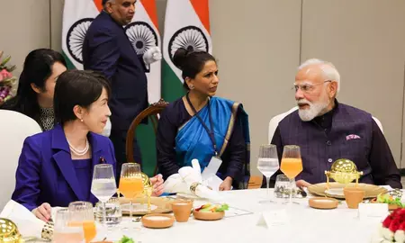 भारत और जापान के रिश्तों को नई ऊंचाइयों पर ले जाएंगे: सनाए ताकाइची भारत और जापान के रिश्तों को नई ऊंचाइयों पर ले जाएंगे: सनाए ताकाइची