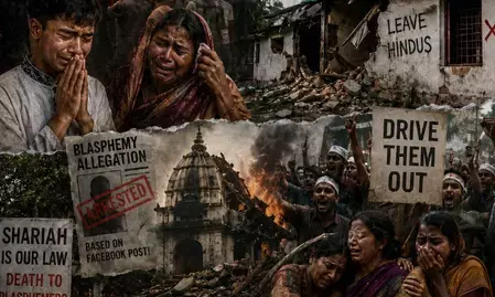 बांग्लादेश में अल्पसंख्यक फंसाए जा रहे, लगाया जा रहा ईशनिंदा का आरोप बांग्लादेश में अल्पसंख्यक फंसाए जा रहे, लगाया जा रहा ईशनिंदा का आरोप